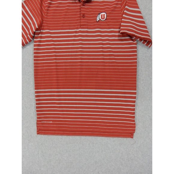 Utah Utes Ping Collection Logo Polo Golf Shirt (Men's Small) Red - Picture 2 of 6